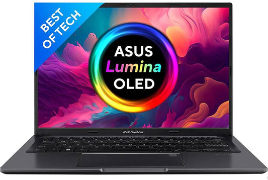 ASUS Vivobook 14 OLED Intel Core i5 12th Gen 1235U - (16 GB/512 GB SSD/Windows 11 Home) X1405ZA-KM511WS Thin and Light Laptop  (14 inch, Indie Black, 1.5 kg, With MS Office)