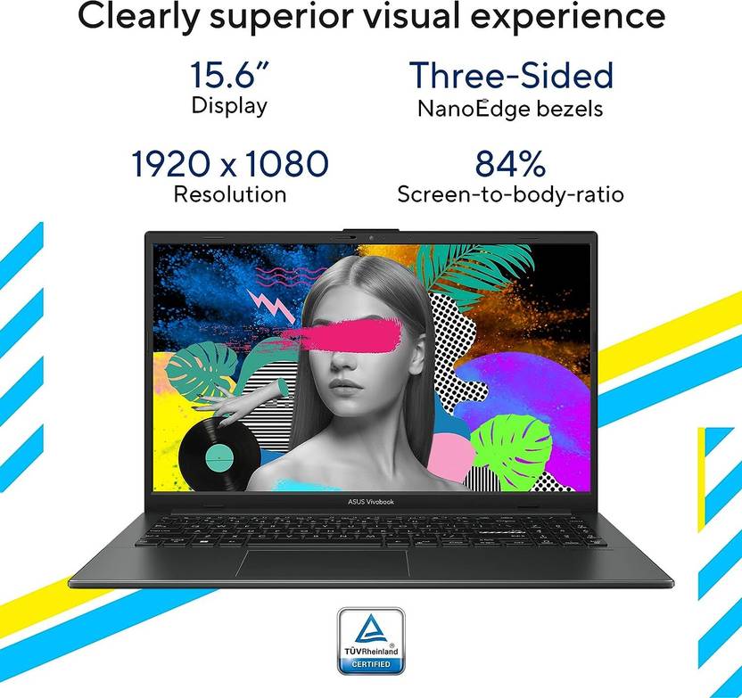 ASUS INTEL CORE I3 13TH GEN - (8 GB/512 GB SSD/WINDOWS 11 HOME) ?E1504GA-NJ322WS LAPTOP  (15.6 INCH, BLACK, WITH MS OFFICE)