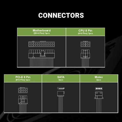 ANT ESPORTS VS550L 550 WATT SMPS