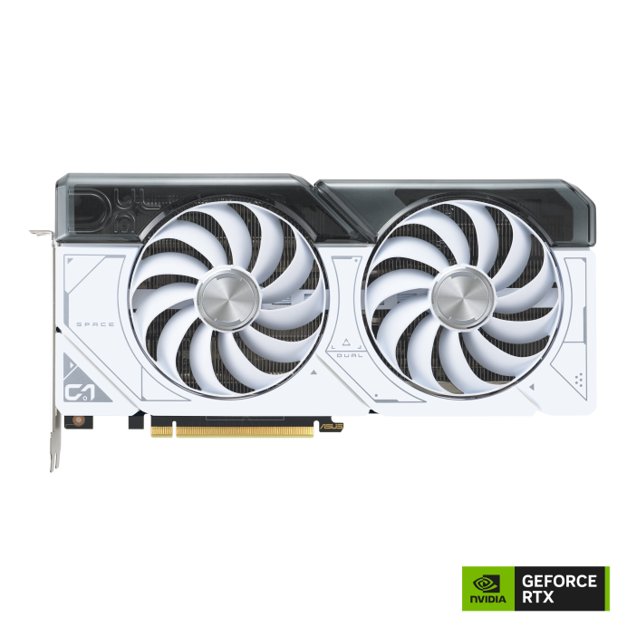 ASUS DUAL RTX 4070 SUPER WHITE OC 12GB GAMING GRAPHICS CARD