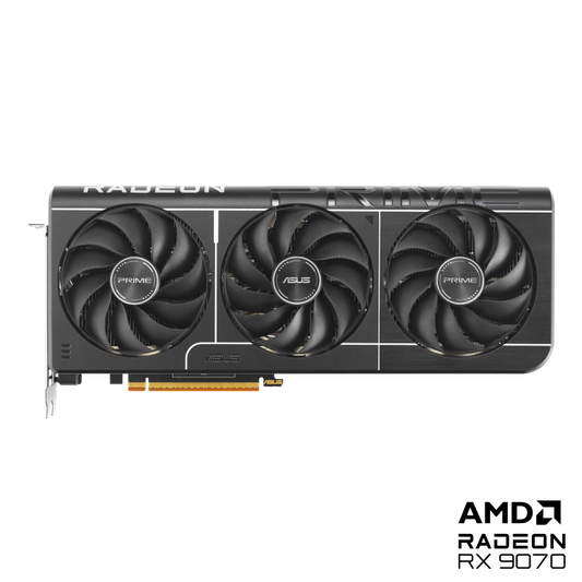 ASUS PRIME RADEON RX 9070 OC EDITION 16GB GDDR6 GRAPHICS CARD