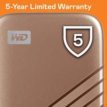 WESTERN DIGITAL MY PASSPORT 2TB GOLD SSD