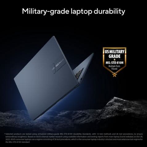 ASUS Vivobook 14, Light Weight Laptop, Intel Core i3-1315U (8GB/512GB/Intel UHD Graphics/35.56 cms (14) FHD/Windows 11 Home/Office Home 2024 + M365 Basic (1 Year Validity) X1404VA-EB322WS
