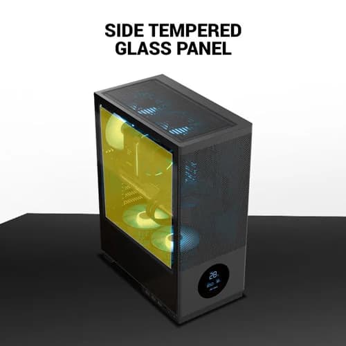 Ant Esports X2 LCD ARGB ATX Mid Tower Case