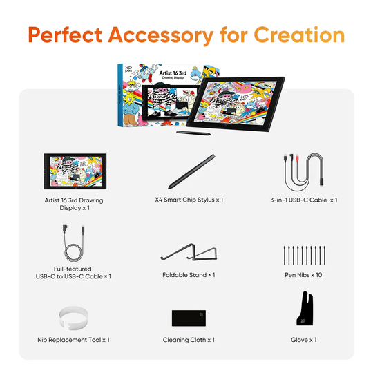 XP PEN Artist 16 3RD GEN (CD161FH)