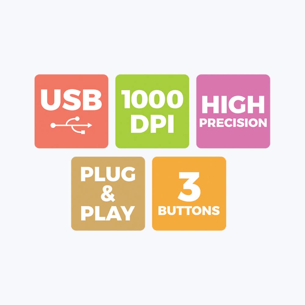 MOUSE ZEBRONICS USB (COMFORT PLUS)