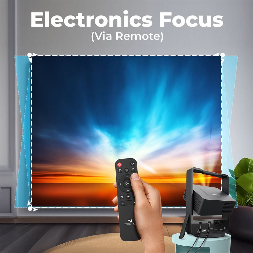 PROJECTOR ZEBRONICS LED PIXAPLAY 29