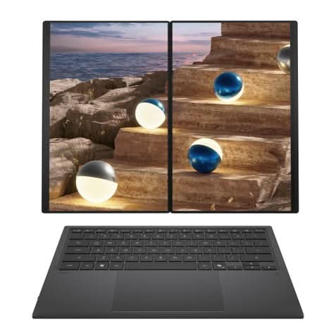 ASUS Zenbook Duo, Dual Screen AI Laptop, Intel Core Ultra 7 355 32GB, 1TB, Intel Graphics, 35.56 cm (14) OLED Touch 3K, Windows 11 Home, Office Home 2024 + M365 Basic (1 Year Validity) UX8407AA-SN183WS