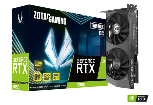 Zotac Gaming GeForce RTX 3050 Twin Edge OC 6GB GDDR6