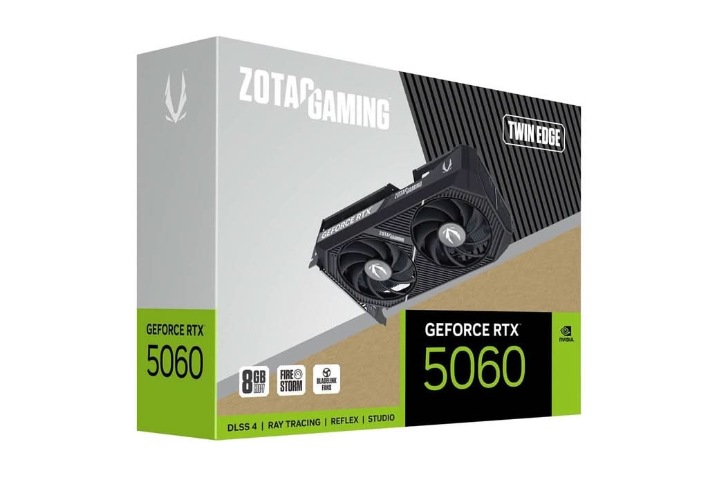 ZOTAC GAMING GeForce RTX 5060 Twin Edge
