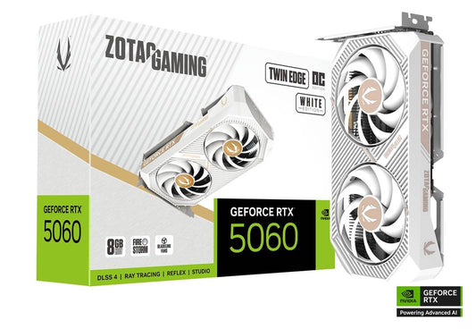 ZOTAC GAMING GeForce RTX 5060 Twin Edge OC White Graphic card