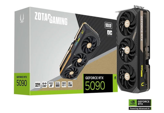 Zotac Gaming GeForce RTX 5090 Solid OC 32GB GDDR7