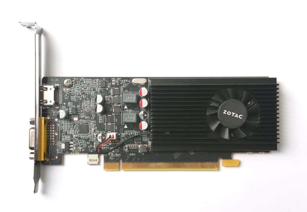 ZOTAC GeForce GT 1030 2GB GDDR5 Low Profile Graphics Card